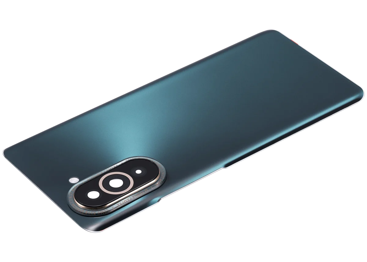 Huawei Nova 10 İle Uyumlu Arka Kapak Camı Kamera Lensli (Yeşil) - Görsel 5
