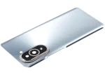 Huawei Nova 10 Pro İle Uyumlu Arka Kapak Camı Kamera Lensli (Gümüş) - Görsel 5