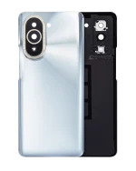 Huawei Nova 10 Pro İle Uyumlu Arka Kapak Camı Kamera Lensli (Gümüş) - Görsel 7