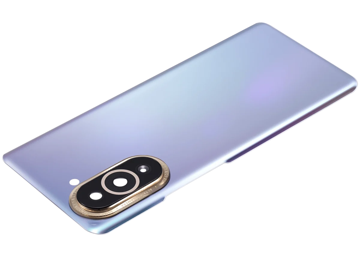 Huawei Nova 10 Pro İle Uyumlu Arka Kapak Camı Kamera Lensli (Mor) - Görsel 5
