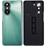 Huawei Nova 10 Pro İle Uyumlu Arka Kapak Camı Kamera Lensli (Yeşil) - Görsel 2