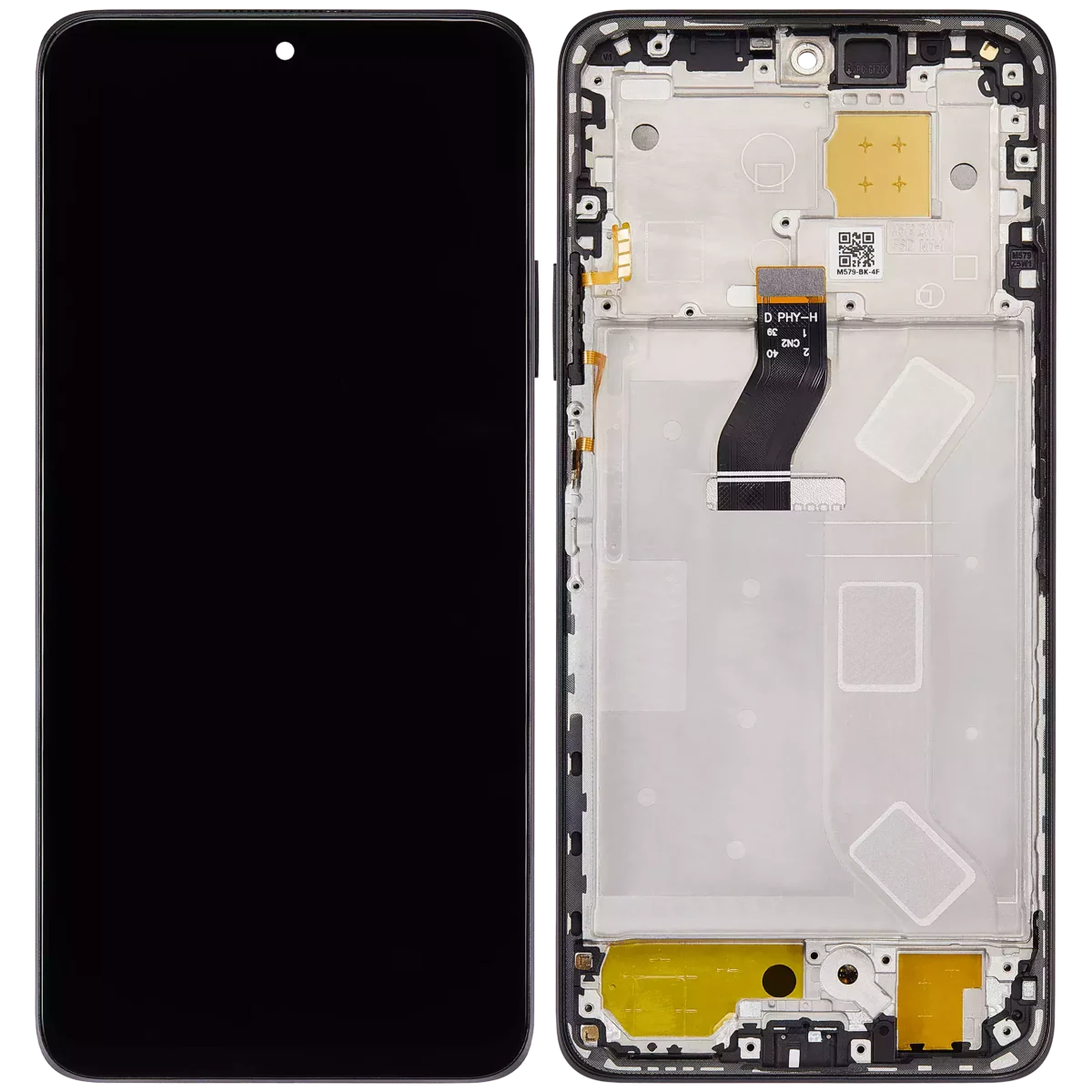 Huawei Nova 12i İle Uyumlu Ekran Dokunmatik Çerçeveli ekran %100 Orijinal (Siyah) - Görsel 2