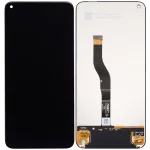 Huawei Nova 4 İle Uyumlu Ekran Dokunmatik Çerçevesiz %100 Orijinal (Siyah)