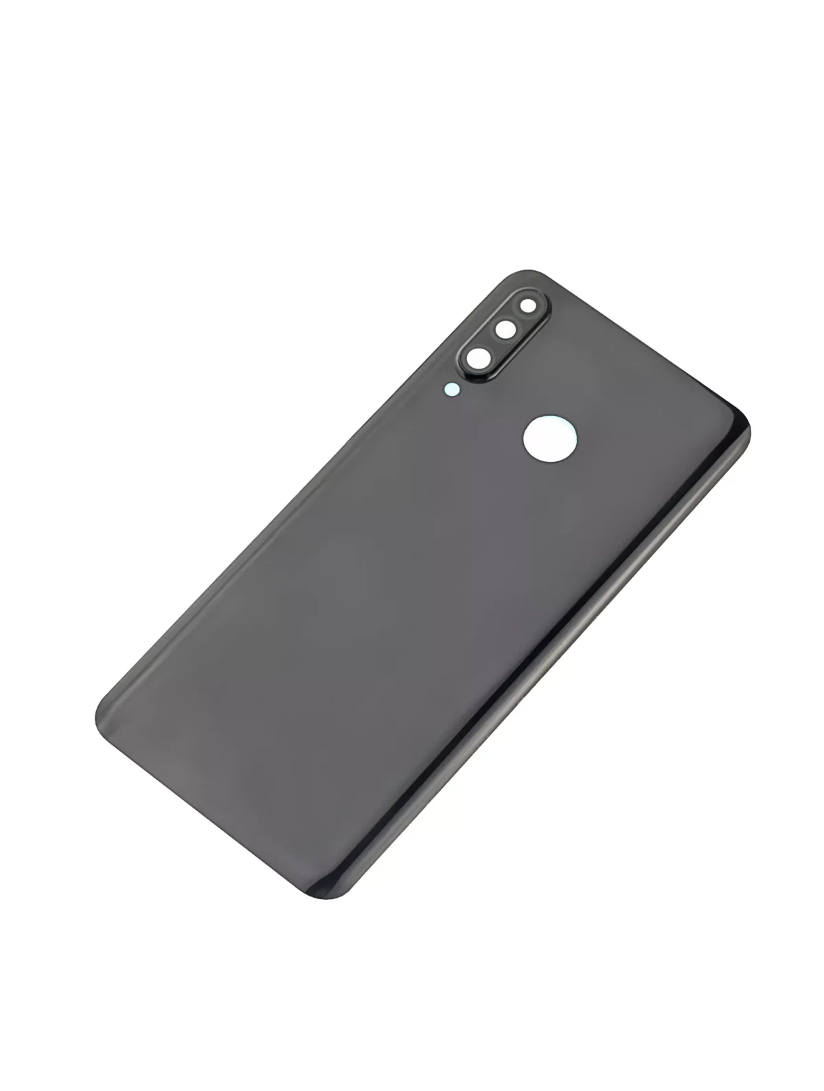 Huawei Nova 4E İle Uyumlu Arka Kapak Camı Kamera Lensli (48 GB RAM Logosuz) (Gece ​​Yarısı Siyahı) - Görsel 4