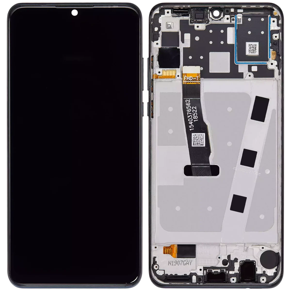 Huawei Nova 4e İle Uyumlu Ekran Dokunmatik Çerçeveli ekran  %100 Orijinal (48 GB RAM) %100 Orijinal (Gece ​​Yarısı Siyahı) - Görsel 2