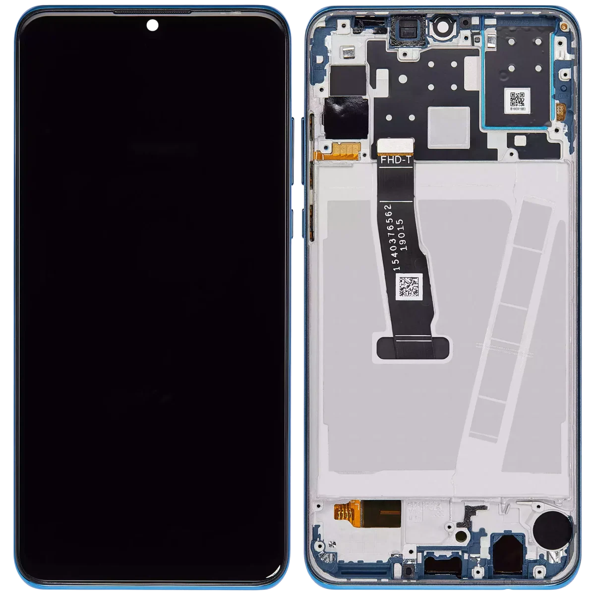 Huawei Nova 4e İle Uyumlu Ekran Dokunmatik Çerçeveli ekran  %100 Orijinal (48 GB RAM) (Tavuskuşu Mavisi) - Görsel 2