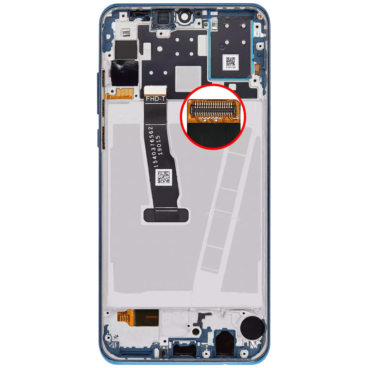 Huawei Nova 4e İle Uyumlu Ekran Dokunmatik Çerçeveli ekran  %100 Orijinal (48 GB RAM) (Tavuskuşu Mavisi) - Görsel 4