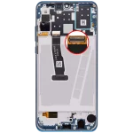 Huawei Nova 4e İle Uyumlu Ekran Dokunmatik Çerçeveli ekran  %100 Orijinal (48 GB RAM) (Tavuskuşu Mavisi) - Görsel 4