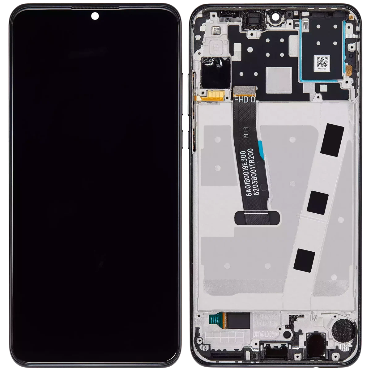 Huawei Nova 4e İle Uyumlu Ekran Dokunmatik Çerçeveli ekran  %100 Orijinal (64 GB RAM) (Gece ​​Yarısı Siyahı) - Görsel 2