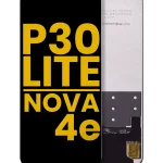 Huawei Nova 4e İle Uyumlu Ekran Dokunmatik Çerçevesiz Amoled ekran %100 Orijinal (Tüm Renkler Uyumlu)