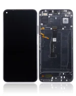 Huawei Nova 5T İle Uyumlu Ekran Dokunmatik Çerçeveli ekran %100 Orijinal (Tüm Renkler Uyumlu)