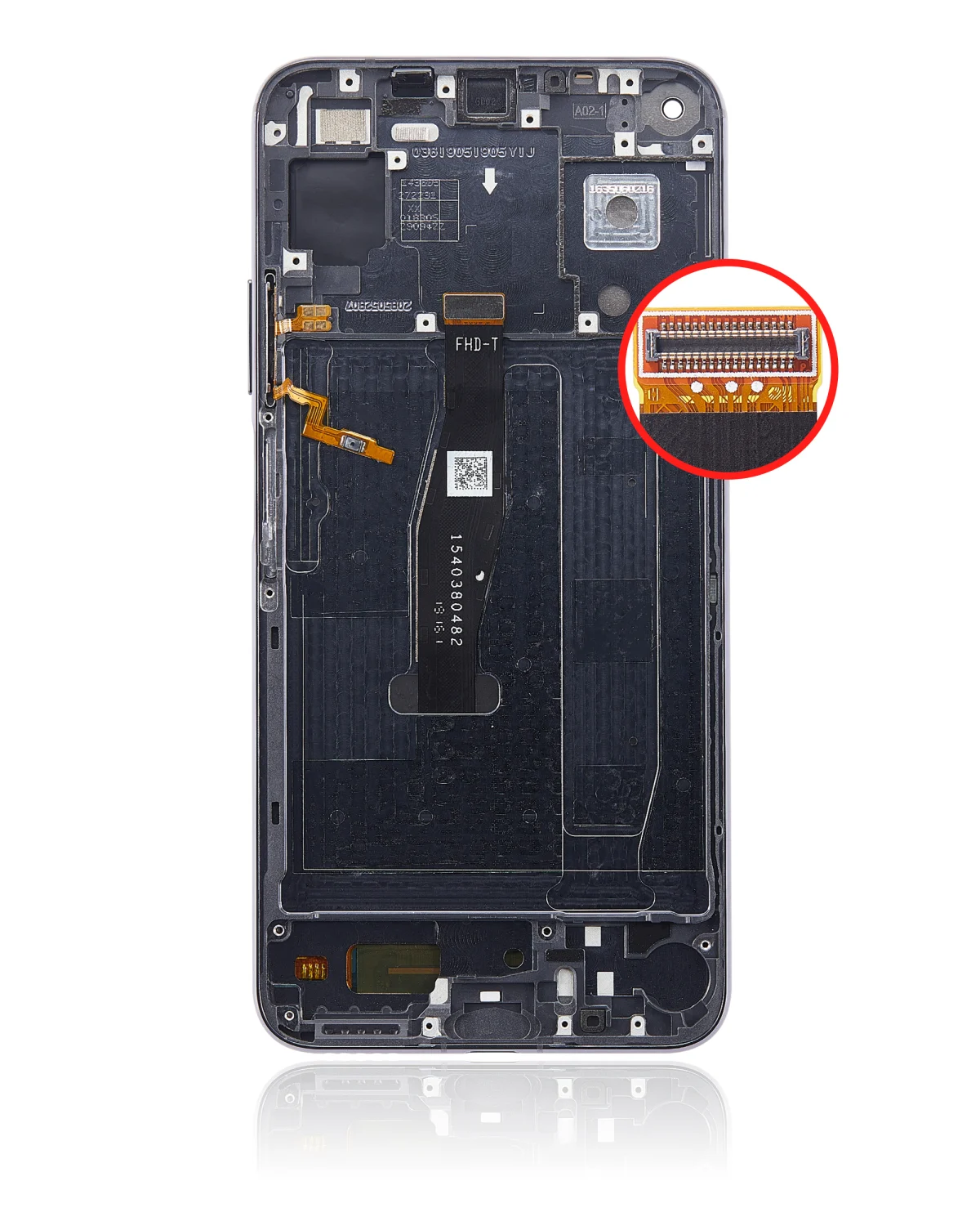 Huawei Nova 5T İle Uyumlu Ekran Dokunmatik Çerçeveli ekran %100 Orijinal (Tüm Renkler Uyumlu) - Görsel 3