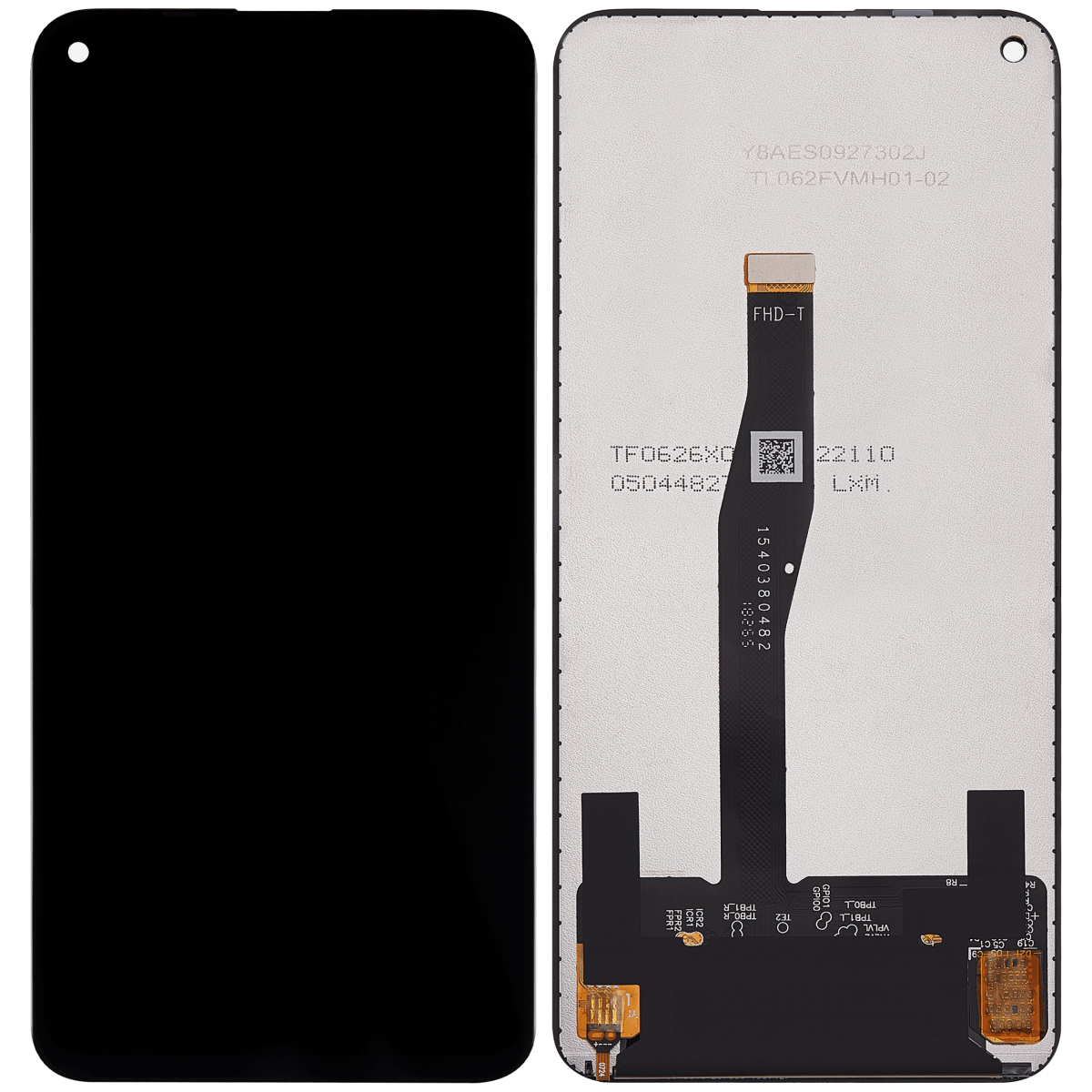 Huawei Nova 5T İle Uyumlu Ekran Dokunmatik Çerçevesiz Amoled ekran %100 Orijinal (Tüm Renkler Uyumlu) - Görsel 1