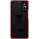 Huawei Nova 8 İle Uyumlu Arka Kapak Camı Kamera Lensli (Gümüş) - Görsel 4