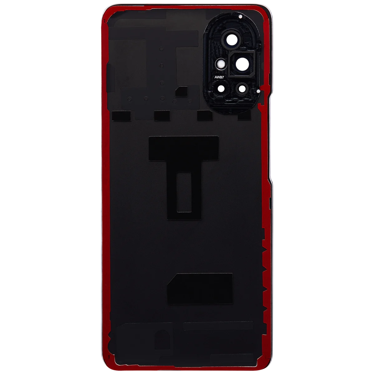 Huawei Nova 8 İle Uyumlu Arka Kapak Camı Kamera Lensli (Mavi) - Görsel 4
