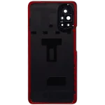 Huawei Nova 8 İle Uyumlu Arka Kapak Camı Kamera Lensli (Siyah) - Görsel 4