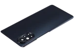 Huawei Nova 8 İle Uyumlu Arka Kapak Camı Kamera Lensli (Siyah) - Görsel 5