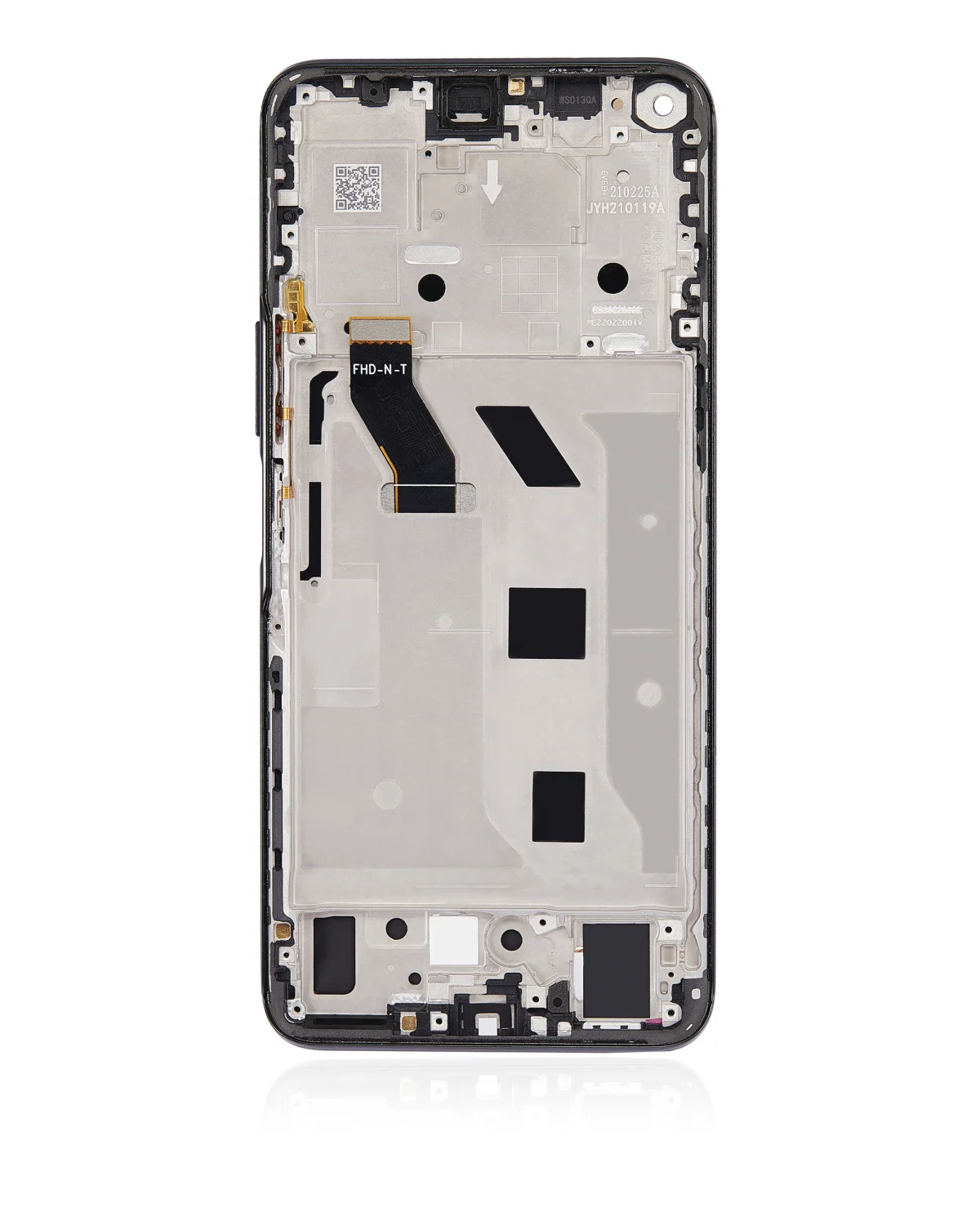 Huawei Nova 8 İle Uyumlu Ekran Dokunmatik Çerçeveli ekran %100 Orijinal (Yıldızlı Siyah) - Görsel 3