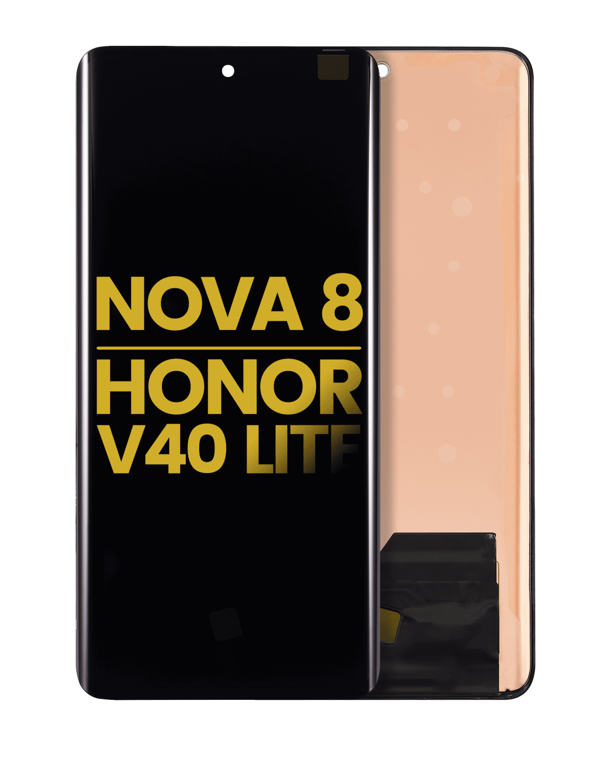 Huawei Nova 8 İle Uyumlu Ekran Dokunmatik Çerçevesiz Amoled ekran %100 Orijinal (Tüm Renkler) - Görsel 7