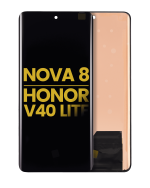 Huawei Nova 8 İle Uyumlu Ekran Dokunmatik Çerçevesiz Amoled ekran %100 Orijinal (Tüm Renkler) - Görsel 7