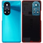 Huawei Nova 8 Pro İle Uyumlu Arka Kapak Camı Kamera Lensli (Yeşil) - Görsel 2