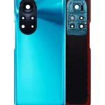 Huawei Nova 8 Pro İle Uyumlu Arka Kapak Camı Kamera Lensli (Yeşil)