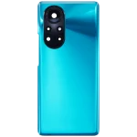 Huawei Nova 8 Pro İle Uyumlu Arka Kapak Camı Kamera Lensli (Yeşil) - Görsel 3
