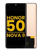 Huawei Nova 9 İle Uyumlu Ekran Dokunmatik Çerçevesiz Amoled ekran Honor 50 %100 Orijinal (Tüm Renkler)
