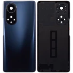 Huawei Nova 9 Pro İle Uyumlu Arka Kapak Camı Kamera Lensli (Siyah) - Görsel 2