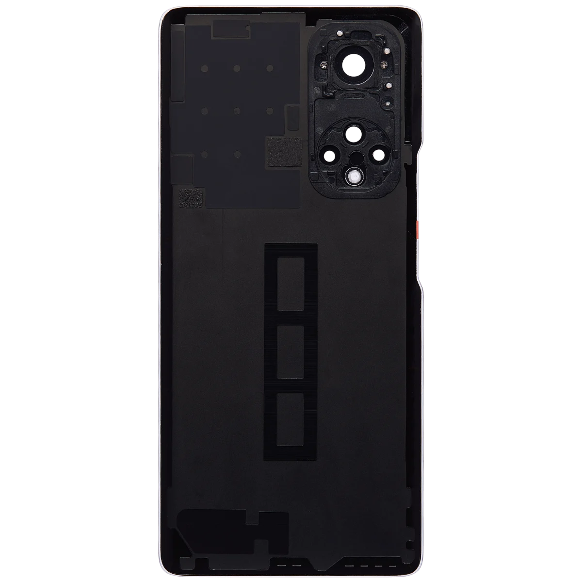 Huawei Nova 9 Pro İle Uyumlu Arka Kapak Camı Kamera Lensli (Siyah) - Görsel 4