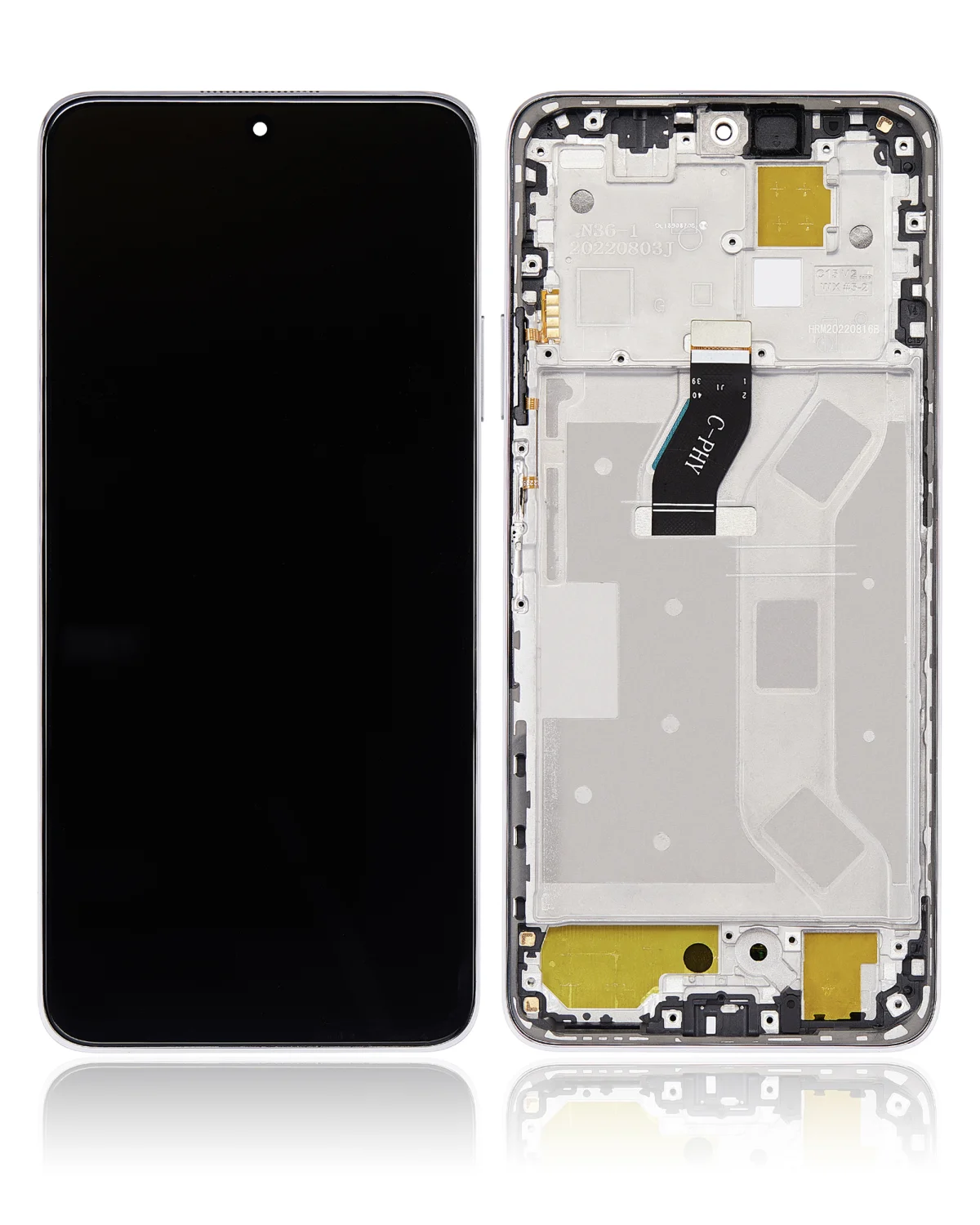 Huawei Nova Y90 İle Uyumlu Ekran Dokunmatik Çerçeveli %100 Orijinal (İnci Beyazı) - Görsel 1