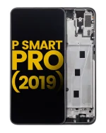 Huawei P Smart Pro 2019 İle Uyumlu Ekran Dokunmatik Çerçeveli %100 Orijinal (Gece ​​Yarısı Siyahı)