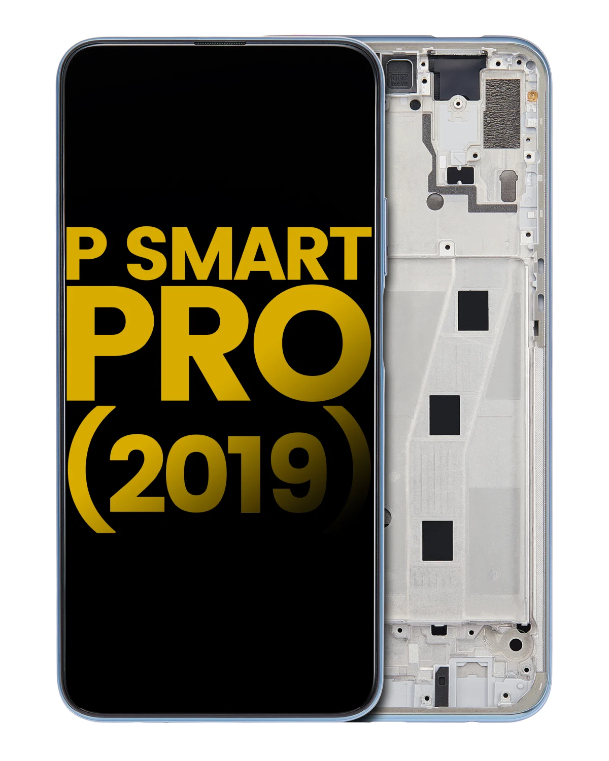 Huawei P Smart Pro 2019 İle Uyumlu Ekran Dokunmatik Çerçeveli %100 Orijinal (Nefes Kristali)