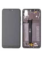 Huawei P20 İle Uyumlu Ekran Dokunmatik Çerçeveli ekran %100 Orijinal (Siyah) - Görsel 2