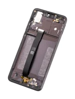 Huawei P20 İle Uyumlu Ekran Dokunmatik Çerçeveli ekran Oled (Siyah) - Görsel 2