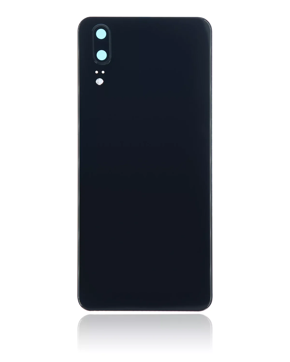 Huawei P20 İle Uyumlu Kamera Lensli Arka Kapak Cam İle Uyumlu ı (Siyah) - Görsel 3