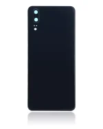 Huawei P20 İle Uyumlu Kamera Lensli Arka Kapak Cam İle Uyumlu ı (Siyah) - Görsel 3
