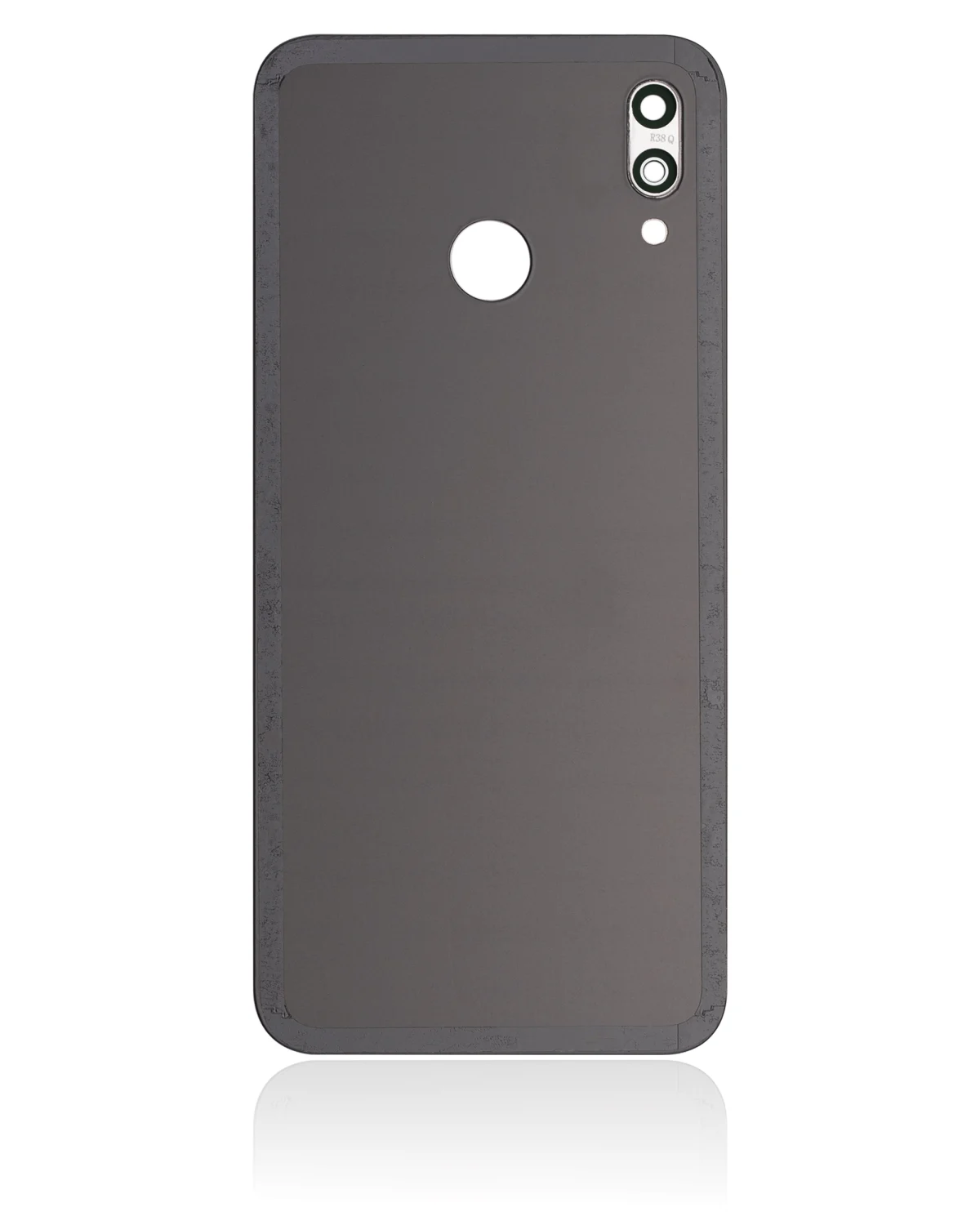 Huawei P20 Lite İle Uyumlu Arka Kapak Camı Kamera Lensli (Siyah) - Görsel 3
