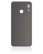 Huawei P20 Lite İle Uyumlu Arka Kapak Camı Kamera Lensli (Siyah) - Görsel 3