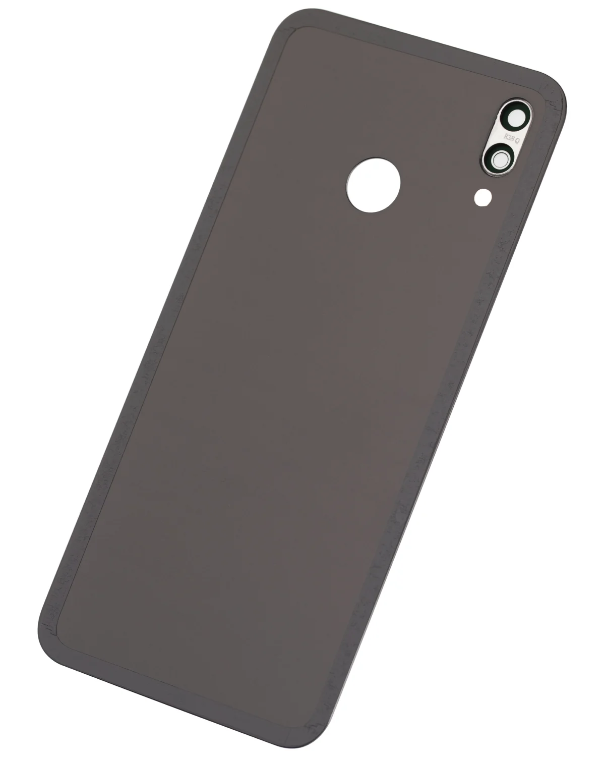 Huawei P20 Lite İle Uyumlu Arka Kapak Camı Kamera Lensli (Siyah) - Görsel 7