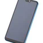 Huawei P20 Lite İle Uyumlu Ekran Dokunmatik Çerçeveli ekran %100 Orijinal (Mavi)