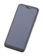 Huawei P20 Lite İle Uyumlu Ekran Dokunmatik Çerçeveli ekran %100 Orijinal (Siyah)