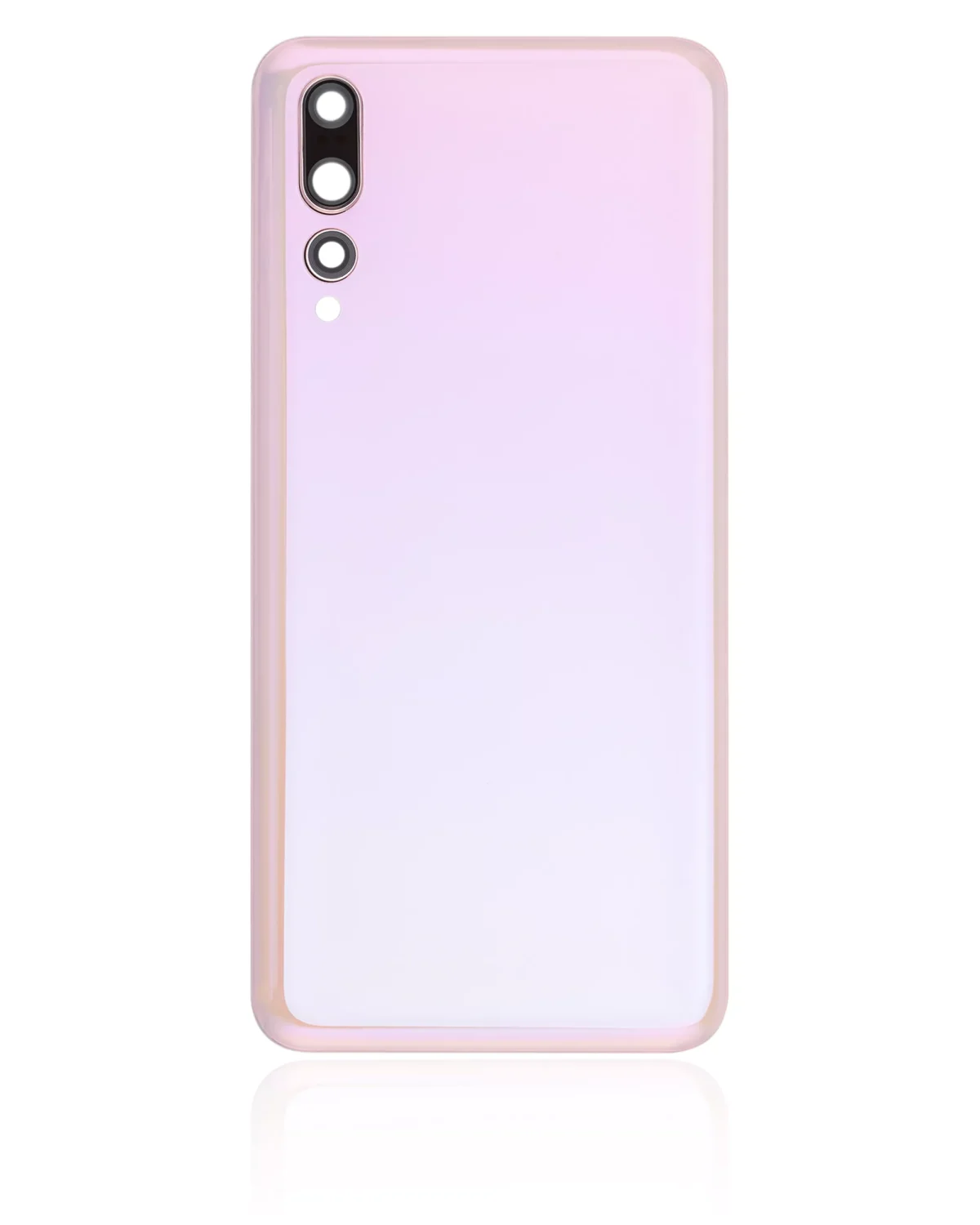 Huawei P20 Pro İle Uyumlu Arka Kapak Camı Kamera Lensli (Gül Altını) - Görsel 3