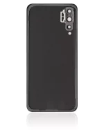 Huawei P20 Pro İle Uyumlu Arka Kapak Camı Kamera Lensli (Gül Altını) - Görsel 4