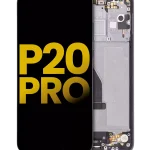Huawei P20 Pro İle Uyumlu Ekran Dokunmatik Çerçeveli ekran OLED (Home Tuşlu Set)