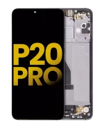 Huawei P20 Pro İle Uyumlu Ekran Dokunmatik Çerçeveli ekran OLED (Home Tuşlu Set)