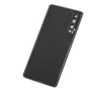 Huawei P30 İle Uyumlu Arka Kapak Camı Kamera Lensli (Siyah) - Görsel 4