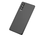 Huawei P30 İle Uyumlu Arka Kapak Camı Kamera Lensli (Siyah) - Görsel 7
