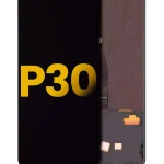 Huawei P30 İle Uyumlu Ekran Dokunmatik Çerçevesiz Amoled ekran %100 Orijinal (Siyah)