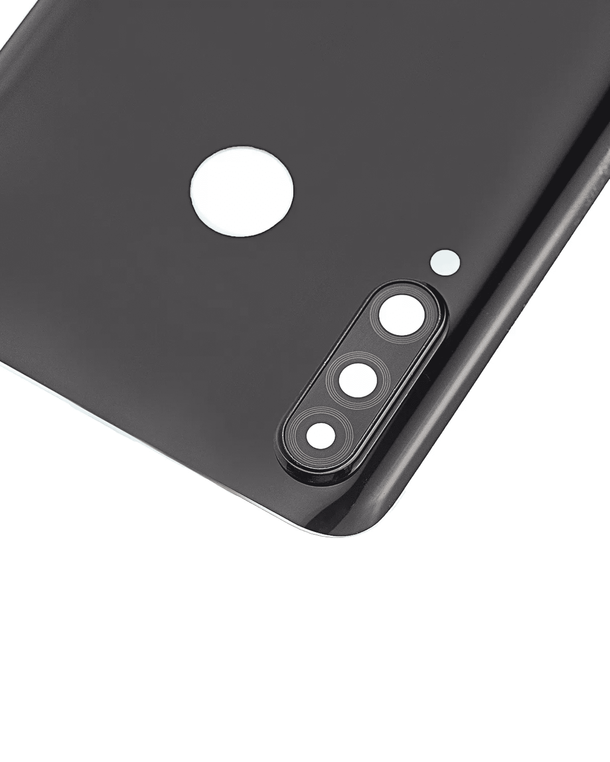 Huawei P30 Lite İle Uyumlu Arka Kapak Camı Kamera Lensli Nova 4E (48 GB RAM ) (Gece ​​Yarısı Siyahı) - Görsel 6